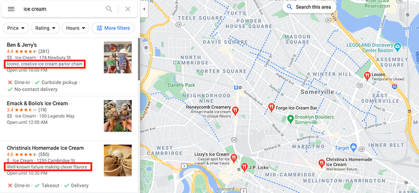 contoh pengantar yang dioptimalkan untuk pemasaran google maps