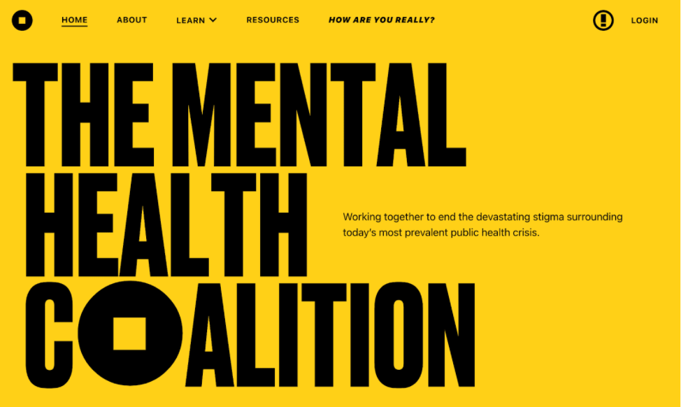 mental health coalition homepage