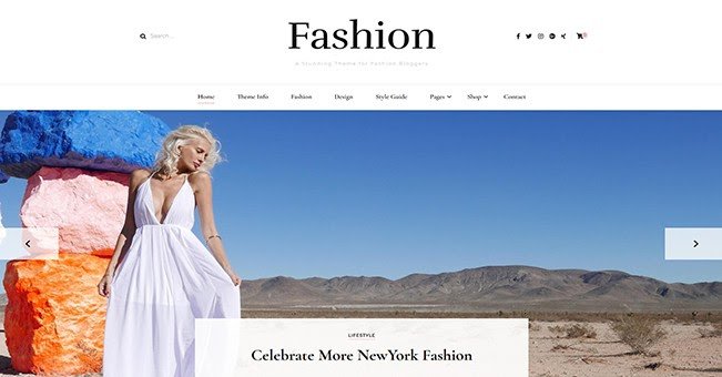 Blossom Fashion tema blogging WordPress gratis