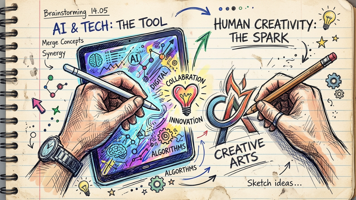 AI Design Tools vs. Human Creativity - CiptaVisual